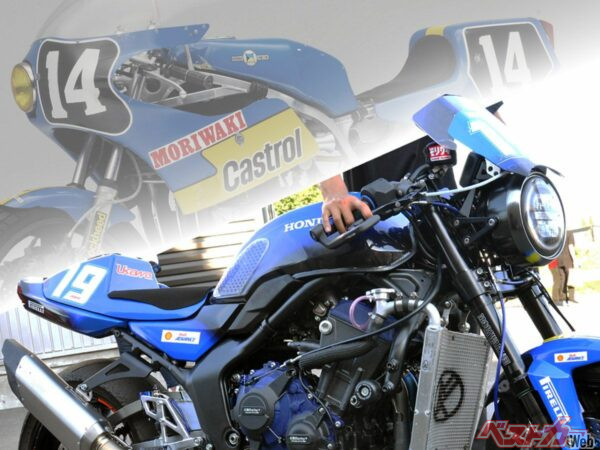 【ファン感涙】モリワキ・モンスターが令和に復活？！ モリワキが宇川徹選手×CB1000Fコンセプトのタッグで「鉄馬」に参戦を発表
