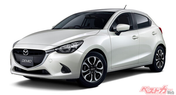 マツダ デミオ15MB(4代目・2015年登場)専用の6MTなどを装備した競技用ベース車。グレードの性質上、中古車はかなり希少