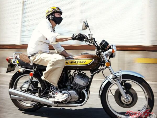 英国車好きが選んだ異端の国産旧車「カワサキ マッハIII」
