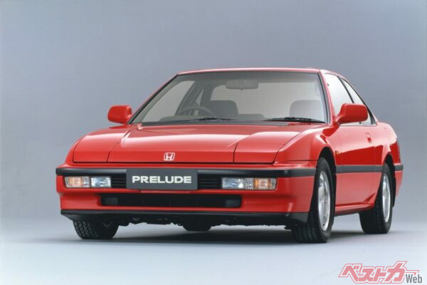 地下室のメロディーをBGMにタイヤがぐりぐりと動くCMが印象的。3代目プレリュード