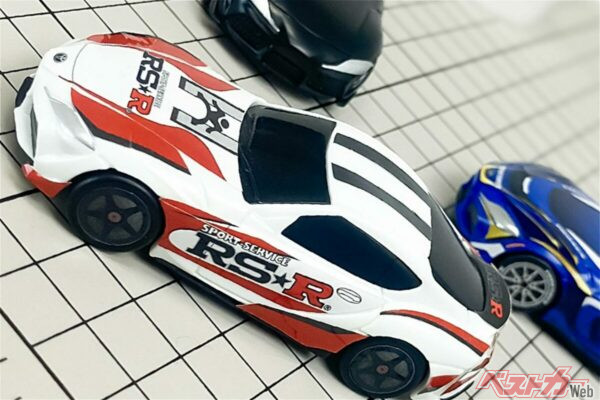 ダイソーで発見！ 110円で買える本格派ミニカー第3弾はGRスープラのレーシング仕様だ！