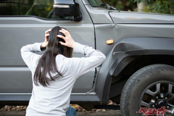 飛来物による被害は所有者に管理の過失があれば賠償請求可能だが、強風などの場合は過失立証が難しく、多くは自己保険で対応することになる（Adobe Stock@hakase420）