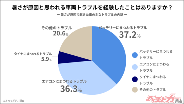 やはりバッテリー・エアコンでトラブルが起きる模様