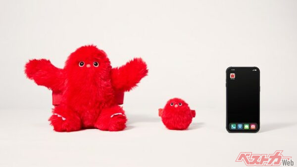 イルヨとベビーイルヨ。 専用アプリ「マダイルヨ」とBluetoothで連携