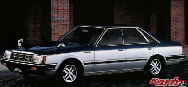 こちらが兄貴分のローレル。高級サルーンとして人気だった