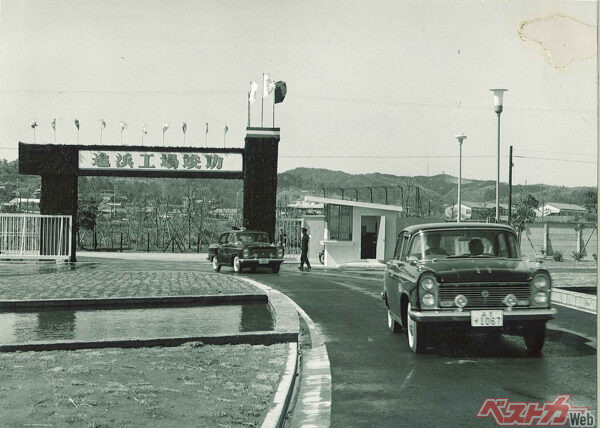 1961年にダットサン ブルーバードで稼働開始した