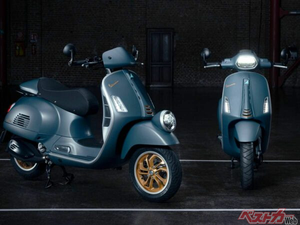 新車】ベスパ「Officina 8」特別仕様車が9/6発売 「スプリント