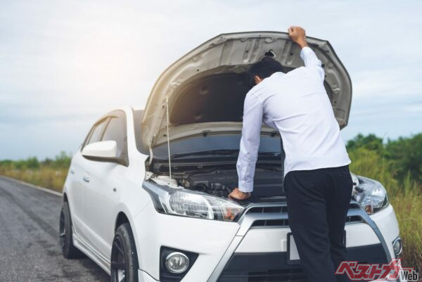 「バッテリーあがり」は、JAFの救援要請の理由の中でもっとも多い（PHOTO：Adobe Stock_TWEESAK）