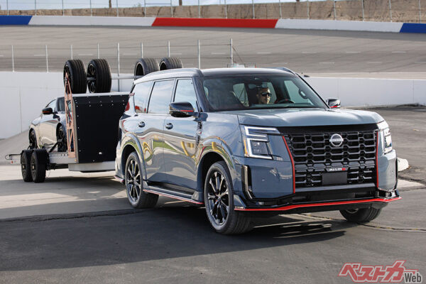 日産 アルマーダNISMO／パトロールNISMO。この面構え！　この風体！　力強いのひと言