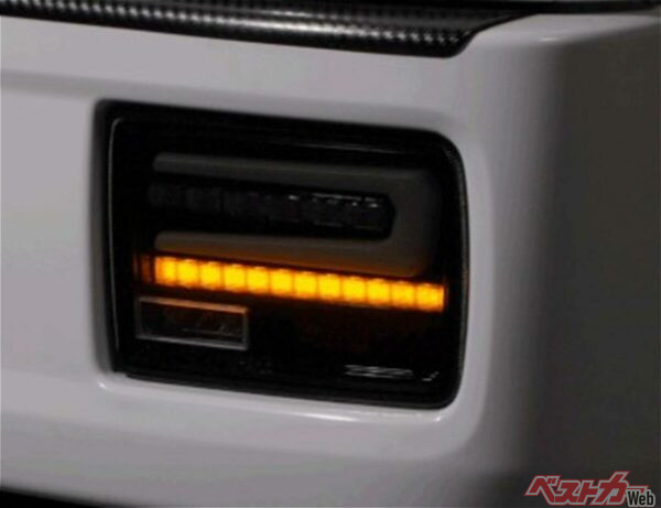 中間の横バー部分が「流れる」！