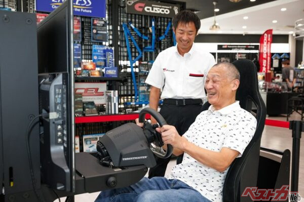 サーキットに出かけ楽しめるようになったのもグランツーリスモやレーシングシミュレーターの「特訓」のおかげ