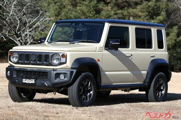 人気で即受注停止で有名なスズキ ジムニーノマド。もしこれが全損になってしまったら……