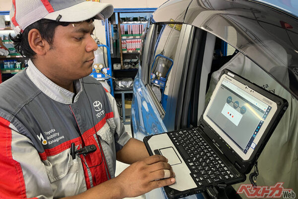 「日本人以上にやる気があり、コミュニケーション力に優れ、店の雰囲気も明るくなった」と外国人整備士は上層部からの評価も高い