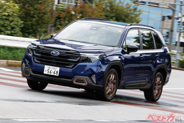 視界がよく、運転しやすく疲れない。フォレスターはスバルの走りのよさをすべて備えている