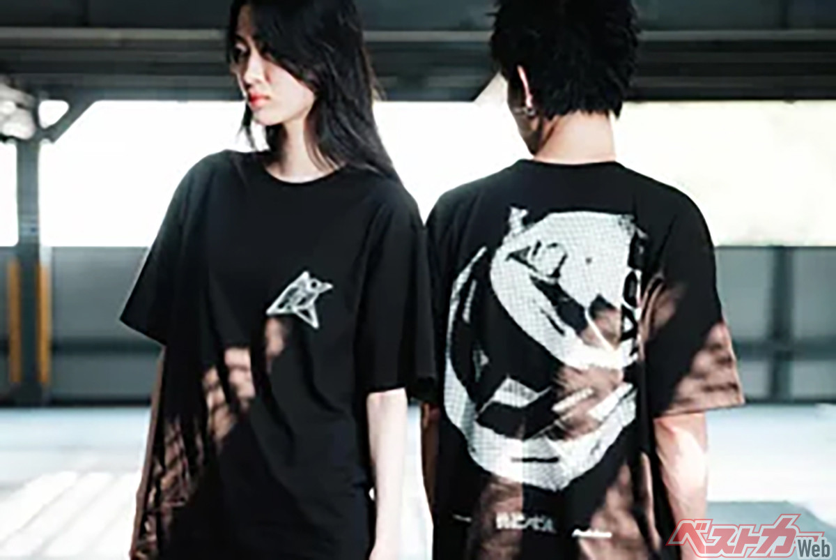 コラボTシャツはEGAVELO Aguri Edition V2Rを取り入れている