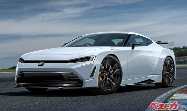 価格は3000万円超と予想する（予想CGイラストはベストカーが制作したもの）