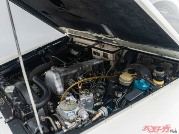 ここまで手が入っていてもエンジンは素のまま。ひょっとするとそこにもこだわりやストーリー、諸事情があった…かもしれない。