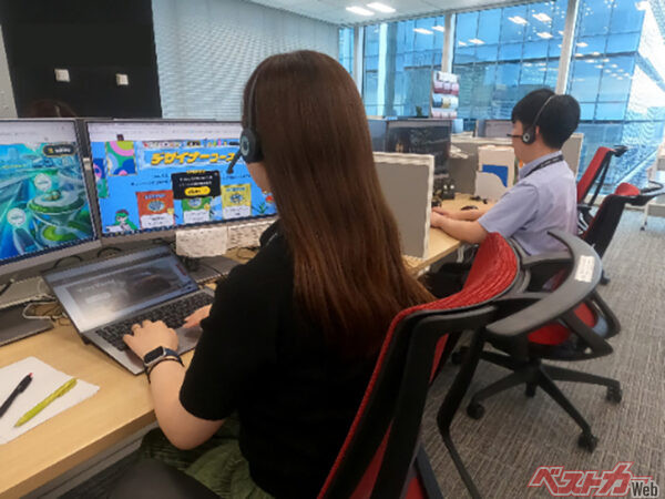 2025年も三菱自動車の「小学生自動車相談室」が開設されている