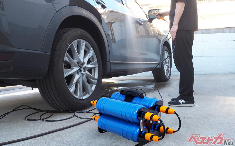 驚きの進化！ 純水で水シミ知らずの洗車器「水シミZERO」登場 - 自動車