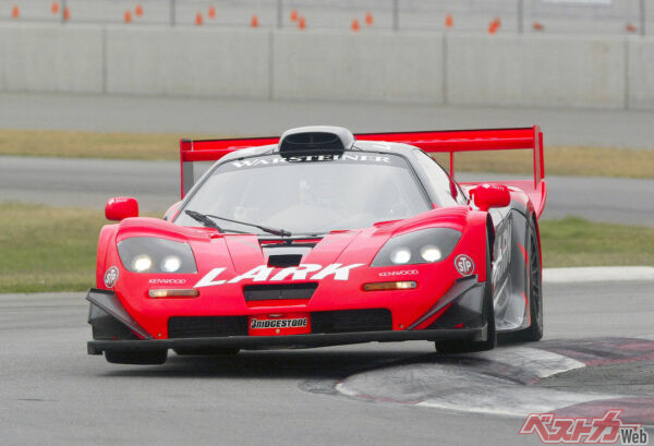 1997年にル・マン24時間レースに挑んだラーク・マクラーレンF1 GTRのロングテール仕様