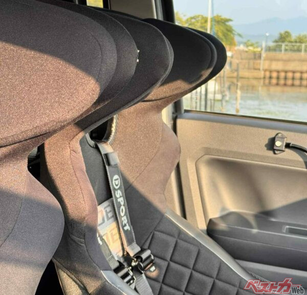 ラリー直前に交換したBRIDEのXERO RS PLUSで乗員は確実に守られた!!