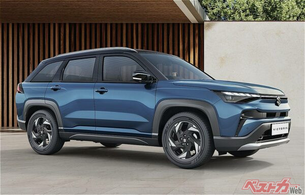 Сузуки Викторис: Новый конкурент для Toyota Corolla Cross с мощным гибридом