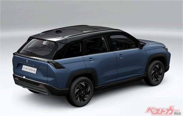 Сузуки Викторис: Новый конкурент для Toyota Corolla Cross с мощным гибридом