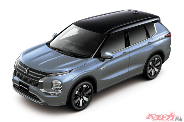 区間賞獲得に貢献した三菱 アウトランダー