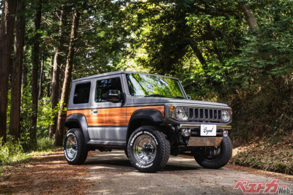 ノーマルでも存在感あるジムニーをさらに唯一無二なものへ