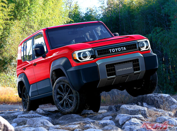 ベストカー編集部が作成したトヨタ ランドクルーザーFJの予想CG
