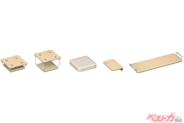 家具モジュール（2025年8月 一部改良+コンプリートカー“JUNO”発売時の公式画像より）