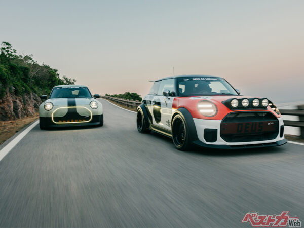 コンセプトの異なる2台であるがしっかり両者の精神を融合させている