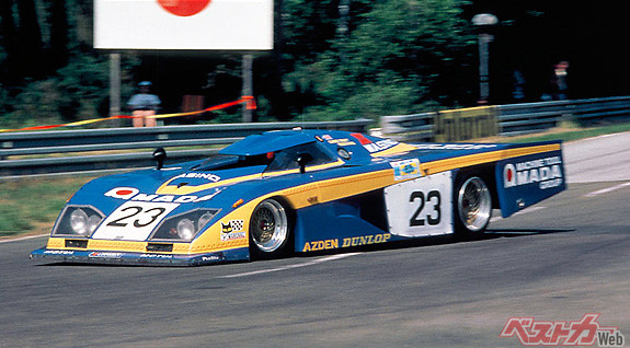 1981年、童夢にとって初のメインスポンサーを迎えて走った「童夢 RL-81」