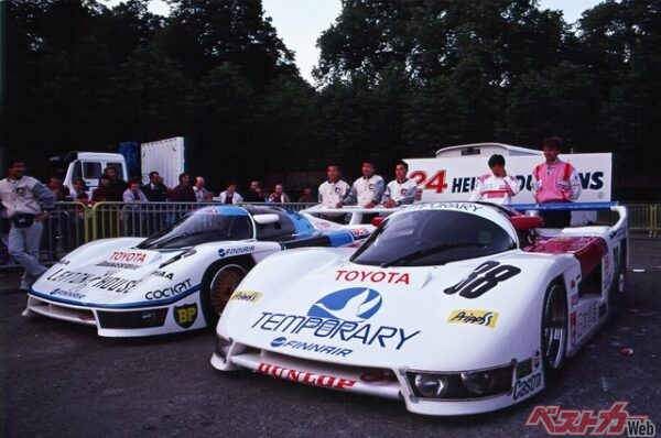 エイエ・エルグ、ジェフ・リース、鈴木利男らが乗った38号車