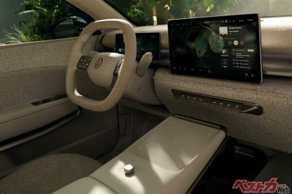 内装は人間工学に基づいてデザインされている