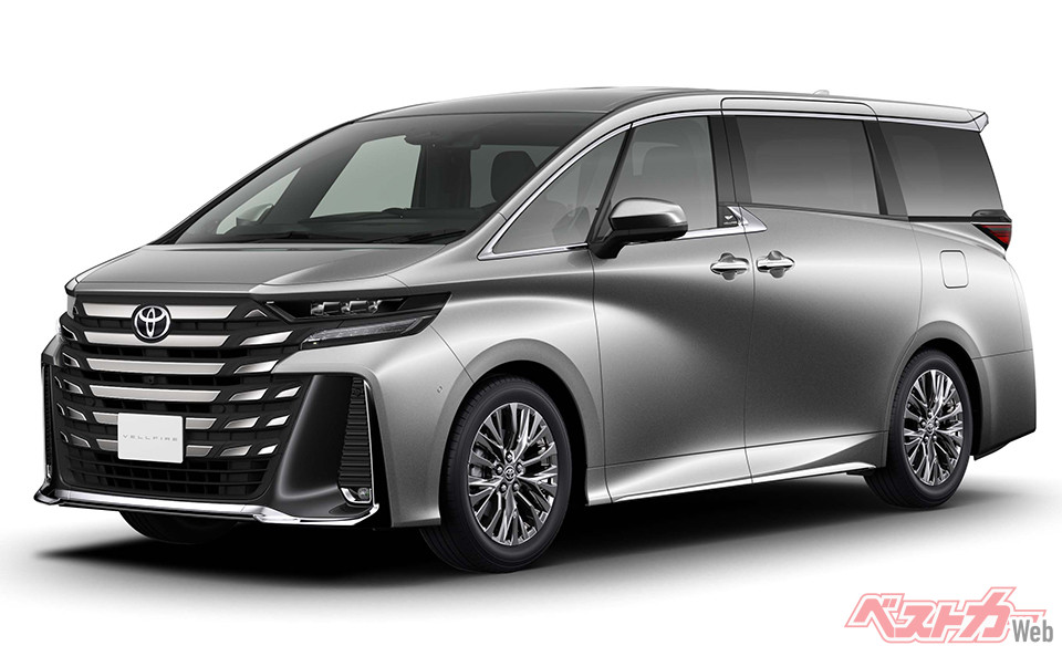 トヨタ ヴェルファイア(2024年12月 PHEV設定時の公式画像より)