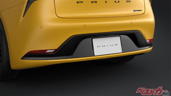 リヤバンパーロア（艶ありブラック／2025年7月 一部改良・特別仕様車設定時の公式画像より）