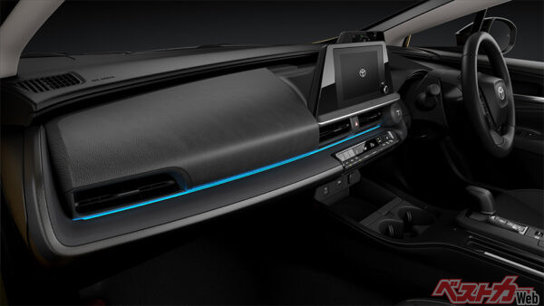 インストルメントパネル（ブラック加飾／2025年7月 一部改良・特別仕様車設定時の公式画像より）