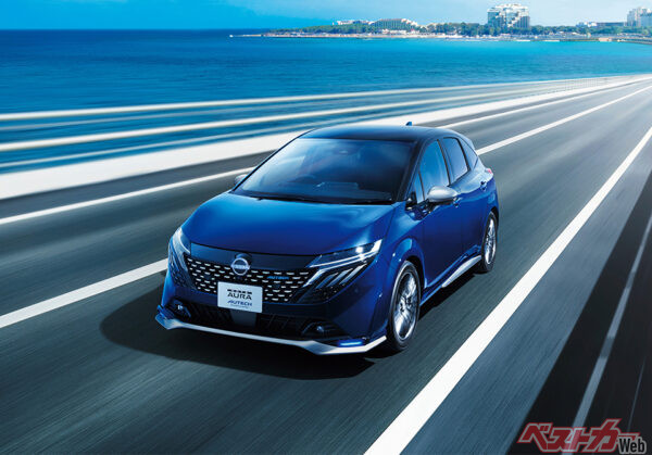 日産 ノート オーラ AUTECH SPORTS SPEC（2025年8月 一部仕様向上実施時の公式画像より）