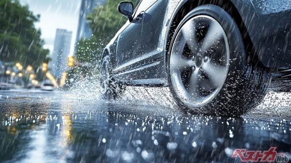 秋の長雨時期に知っておくべし!! ハイドロさせない運転＆起きたときの正しい対処と空気圧の正解