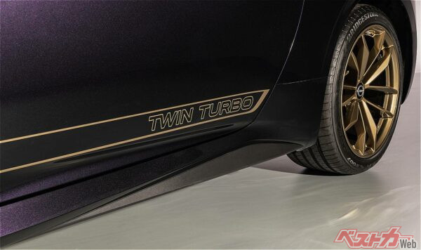 TWIN TURBOのデカールにおじさんは涙