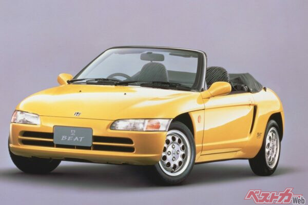 日本車の魅力といえば、やはり軽自動車は外せない。画像は平成のABCからホンダ ビート