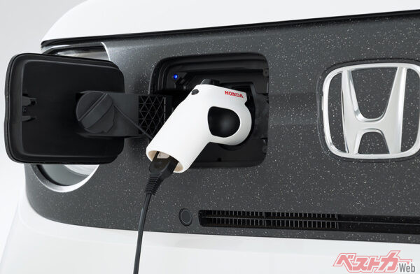 AC外部給電器（Honda Power Supply Connector）の使用図