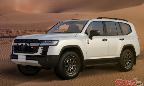 ランドクルーザー300「RALLY RAID」。限定12台で抽選販売