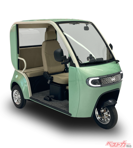 エントリーモデルながら、かわいくもどっしりとした見た目でトゥクトゥクとしての安心感もありそうだ