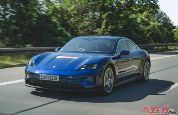 BEVのタイカンは発進加速と高速走行の効率性を両立するために2速変速機を導入