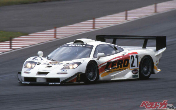中谷明彦氏がかつて搭乗したマクラーレンF1 GTR。写真は、2000年のJGTC GT500クラスにエントリーしたゼロ マクラーレン (写真提供:富士スピードウェイ)