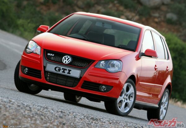 1.8Lターボを搭載するポロGTI