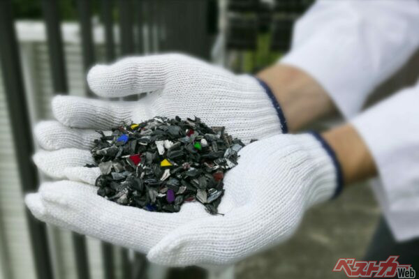 N-ONE e:はバンパーリサイクル材を利用。画像はホンダが提示するイメージ写真