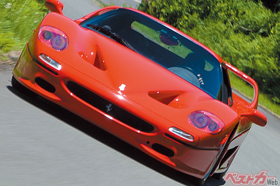 1億円越えも納得だわ!! 520馬力の「フェラーリF50」一瞬で吹け上がる